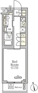 ARKMARK南品川【3階】の間取り