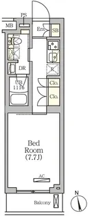 ARKMARK南品川【4階】の間取り