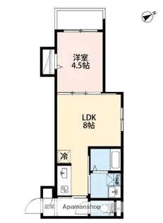 ROBOT HOME 六郷土手【1階】の間取り