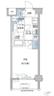 プラネソシエ大森山王【2階】の間取り