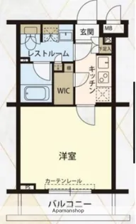 ルーブル東蒲田八番館【1階】の間取り