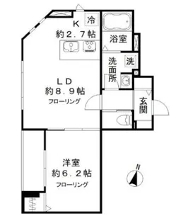 アイ・グランツ【1階】の間取り