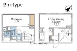 LEGALAND武蔵小山ANNEX【1階】の間取り