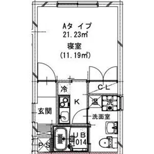 TRIBECA三軒茶屋【4階】の間取り