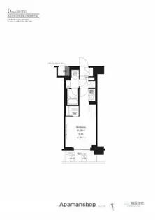 フレンシア蒲田【8階】の間取り