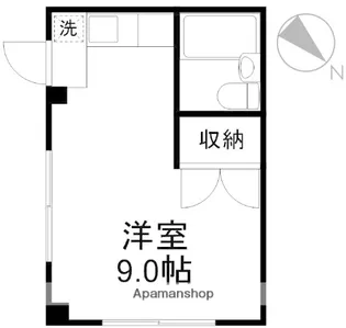スヤマハイツⅡ【1階】の間取り