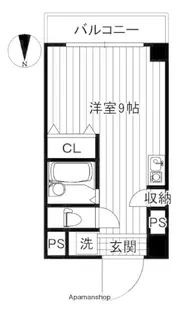 パークサイド多摩川【2階】の間取り