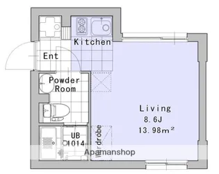 SOU大井町【4階】の間取り