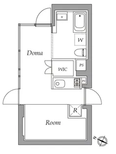 HIGASHITAMAGAWA APARTMENT【2階】の間取り