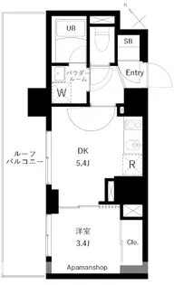 アーバンパーク蒲田南Ⅱ【6階】の間取り