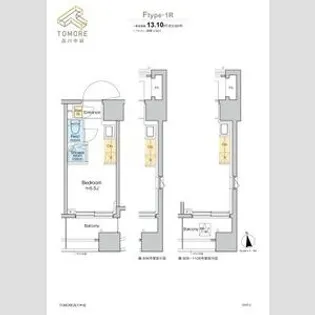 TOMORE品川中延【3階】の間取り