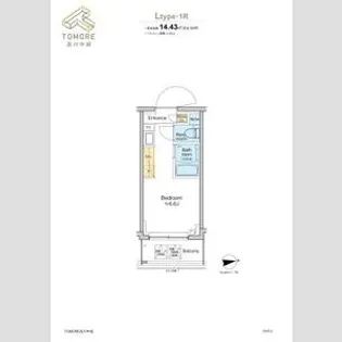 TOMORE品川中延【4階】の間取り