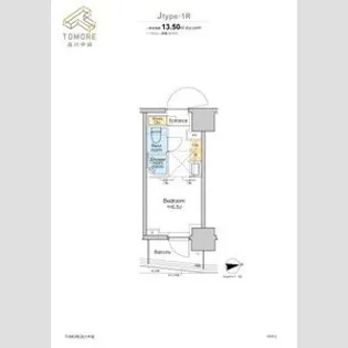 TOMORE品川中延【7階】の間取り