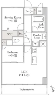 アストラルHTK【4階】の間取り