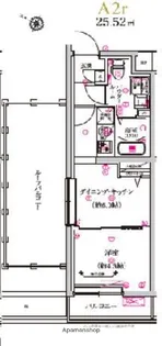 レガリス武蔵小山【4階】の間取り