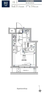 RELUXIA品川東大井【2階】の間取り