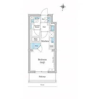 スタイリオ池上SOUTH【2階】の間取り