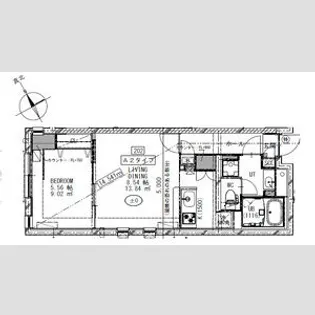 ザハウス祐天寺【2階】の間取り