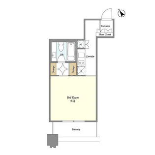 LASANTE池田山【7階】の間取り