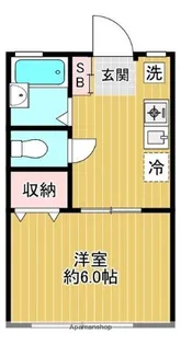テクムハイツ【103号室】の間取り