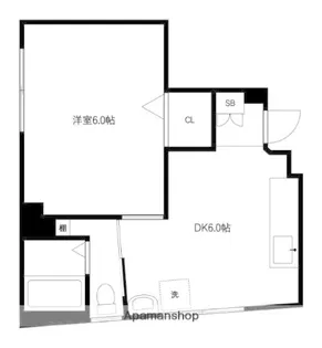 第一クリーンコーポ【3階】の間取り