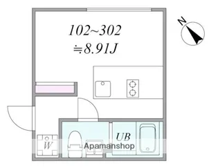 TRIAS816【3階】の間取り