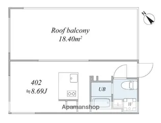 TRIAS262【4階】の間取り