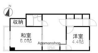 レジデンス池上【3階】の間取り