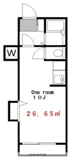 ハイツアオキ第41【2階】の間取り