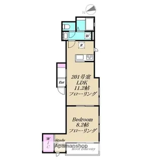 グレース戸越【2階】の間取り