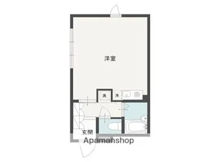 ヂオメトリー【2階】の間取り