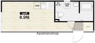 COCOFLAT蒲田【4階】の間取り