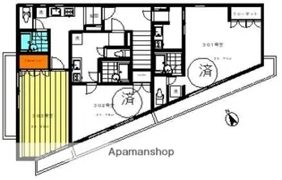 司法書士ビル【3階】の間取り