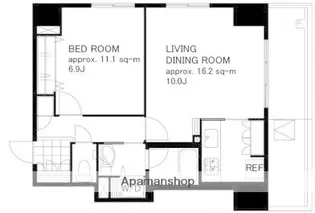 御殿山テラス【6階】の間取り