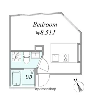 TRIAS518【301号室】の間取り
