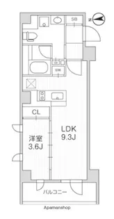 LIGHTHOUSE中馬込【1階】の間取り