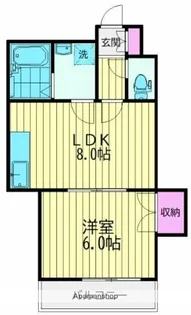 メゾン宮本【2階】の間取り