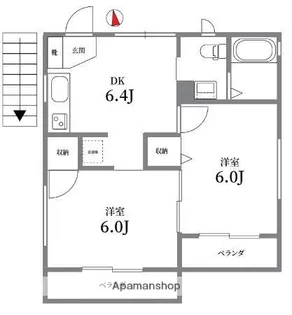 シーマ中馬込【2階】の間取り