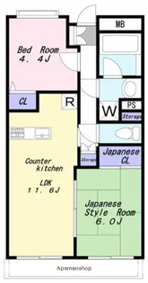 ステラコート【6階】の間取り