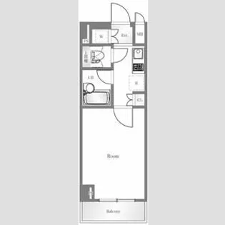 ルーブル東蒲田弐番館【2階】の間取り