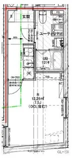 クレドコート品川中延【2階】の間取り