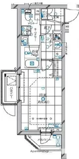 レガリス蒲田【1階】の間取り