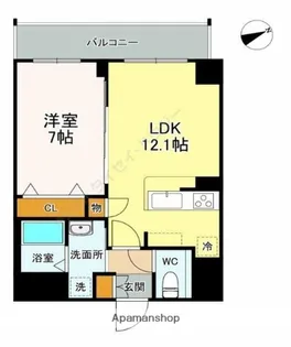 東京都品川区大崎3丁目【マンション】の間取り