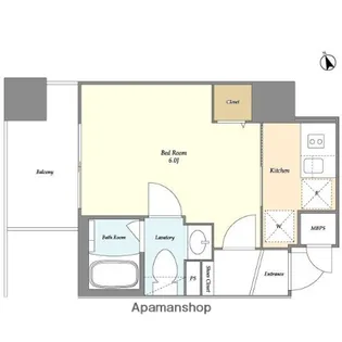 HY’S品川南大井【8階】の間取り