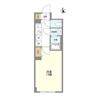 ウェルスクエア学芸大学Ⅱ【3階】の間取り