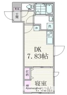 グランヴィル東蒲田【1階】の間取り