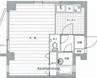 モア南品川【2階】の間取り