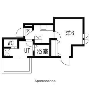 THE IKEGAMI RESIDENCE【4階】の間取り