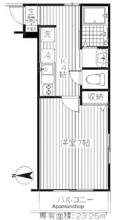 サンウエスト【2階】の間取り
