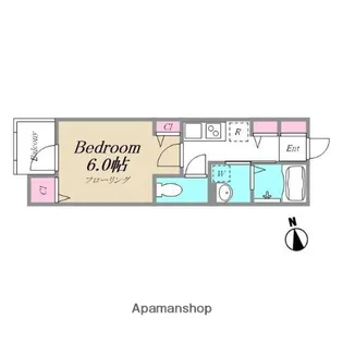 プレジール品川大井【2階】の間取り